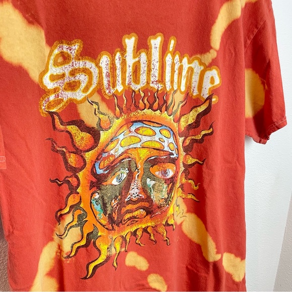 Sublime Sun Bleach Tie Dye Band T-Shirt Large Unisex Men’s - Picture 3 of 6